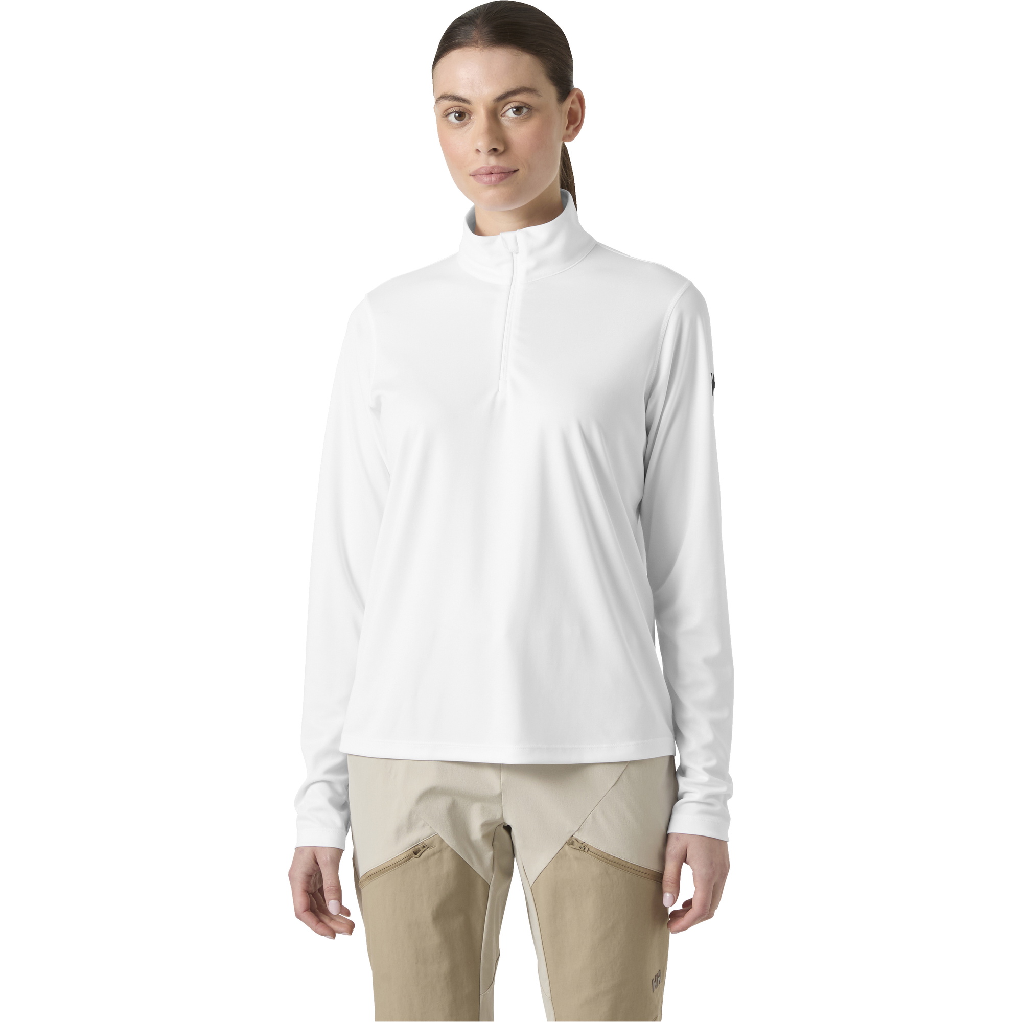 2026 Helly Hansen Womens Tech 1/2 Zip 49562 - White